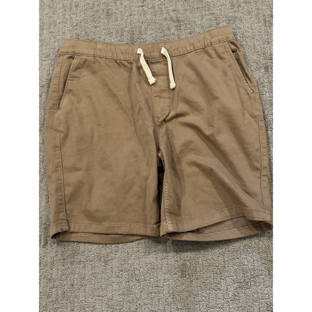 TPJ Athletic Fit 36 XL Brown Drawstring Shorts (Q1)